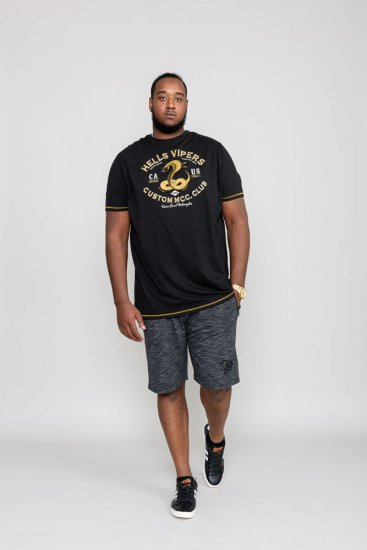 D555 WOOTON Printed T-Shirt - Magliette - Magliette Uomo Taglie Forti