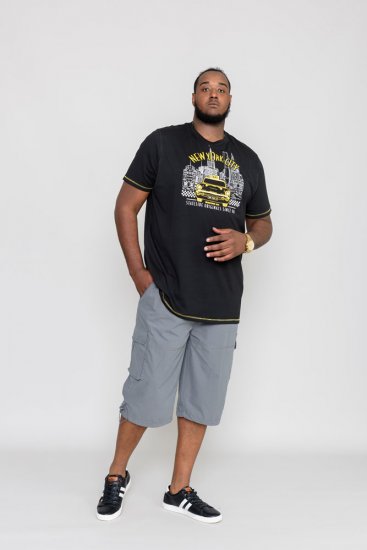 D555 WINGMORE Printed T-Shirt - Magliette - Magliette Uomo Taglie Forti