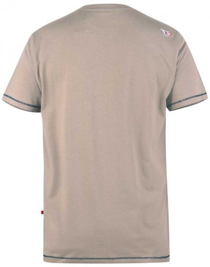 D555 RAMSGATE Printed T-Shirt - Magliette - Magliette Uomo Taglie Forti