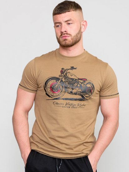 D555 RAMSGATE Printed T-Shirt - Magliette - Magliette Uomo Taglie Forti