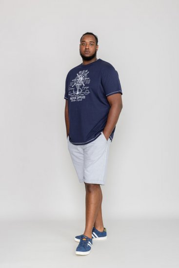 D555 CANTERBURY Printed T-Shirt - Magliette - Magliette Uomo Taglie Forti