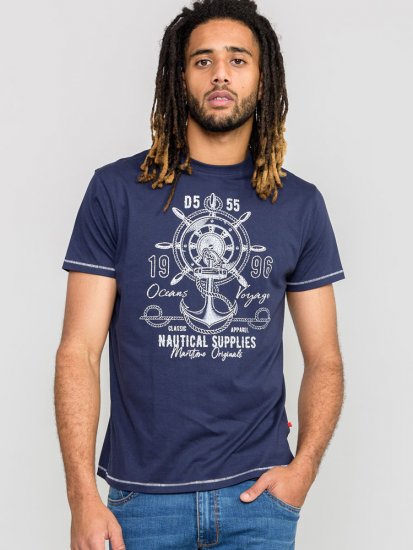 D555 CANTERBURY Printed T-Shirt - Magliette - Magliette Uomo Taglie Forti