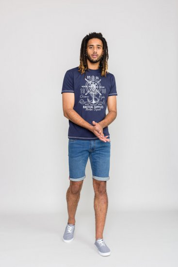 D555 CANTERBURY Printed T-Shirt - Magliette - Magliette Uomo Taglie Forti