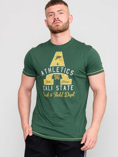 D555 TOVIL Printed T-Shirt - Magliette - Magliette Uomo Taglie Forti