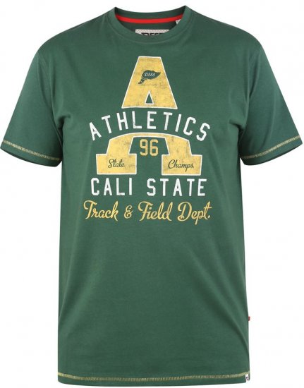 D555 TOVIL Printed T-Shirt - Magliette - Magliette Uomo Taglie Forti