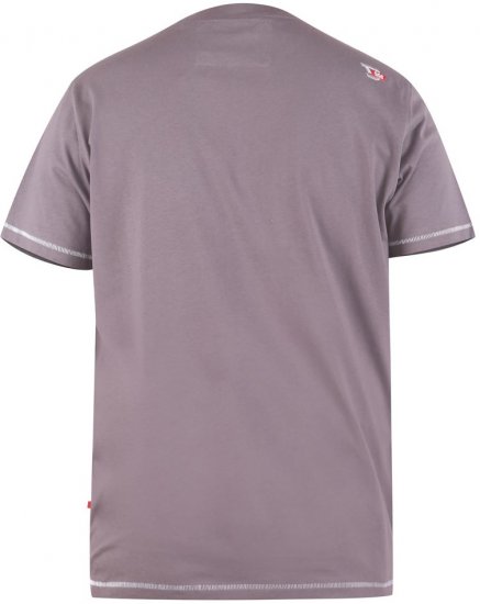 D555 BARMING Printed T-Shirt - Magliette - Magliette Uomo Taglie Forti