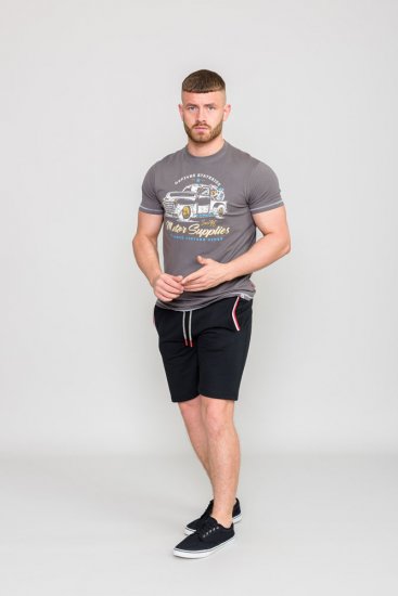 D555 BARMING Printed T-Shirt - Magliette - Magliette Uomo Taglie Forti
