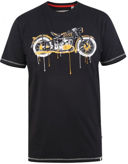 D555 ROCHESTER Printed T-Shirt - Magliette - Magliette Uomo Taglie Forti