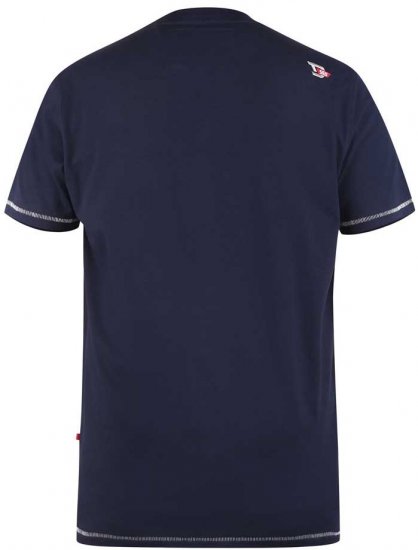 D555 PICKEMHAM Printed T-Shirt - Magliette - Magliette Uomo Taglie Forti