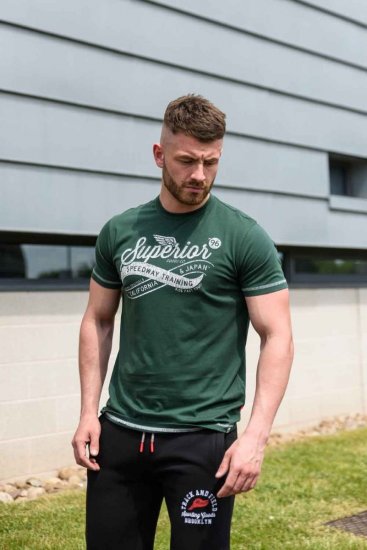 D555 WHITECHAPEL Superior Speedway T-Shirt - Magliette - Magliette Uomo Taglie Forti