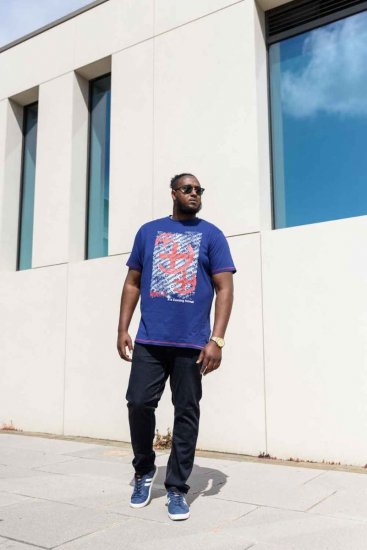 D555 GOAL Coming Home Football T-Shirt - Magliette - Magliette Uomo Taglie Forti