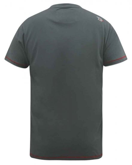 D555 Cobbler Nyc Birdseye Map Printed T-Shirt - Magliette - Magliette Uomo Taglie Forti
