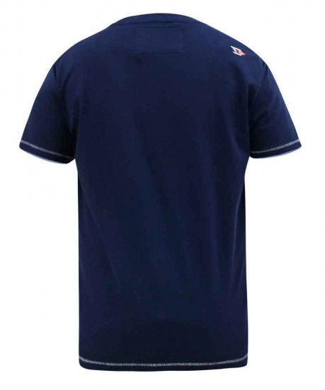 D555 Bronte All American Guitar Printed T-Shirt - Magliette - Magliette Uomo Taglie Forti