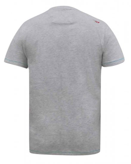 D555 Trafford Bike Photo Printed T-Shirt White - Magliette - Magliette Uomo Taglie Forti