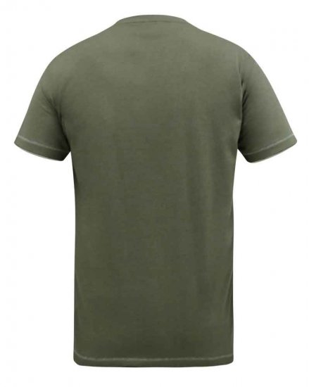 D555 Hibbert Official Jeep Printed T-Shirt - Magliette - Magliette Uomo Taglie Forti