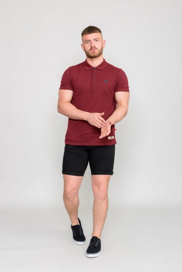 D555 WINCHESTER Red Polo Shirt - Polo - Polo Uomo Taglie Forti