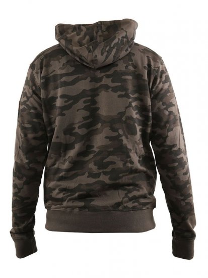 D555 Antonio Camo Printed Zip Through Hoody - Felpe & felpe con cappuccio - Felpe & Felpe con Cappuccio Uomo Taglie Forti