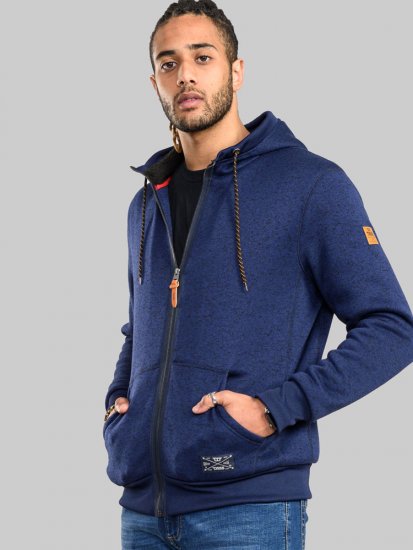 D555 Callington Hoodie With Sherpa Lining - Felpe & felpe con cappuccio - Felpe & Felpe con Cappuccio Uomo Taglie Forti