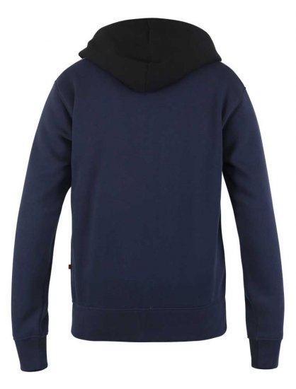 D555 Silverton Contrast Panneled Hoodie Navy - Felpe & felpe con cappuccio - Felpe & Felpe con Cappuccio Uomo Taglie Forti