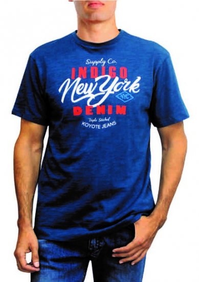 Forestal 701243E T-shirt Blue - Magliette - Magliette Uomo Taglie Forti