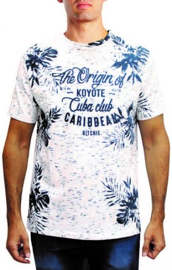 Forestal 701260E T-shirt White - Magliette - Magliette Uomo Taglie Forti