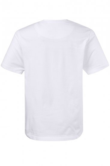 JP1880 702415 T-shirt con scollo a V Bianco - Magliette - Magliette Uomo Taglie Forti