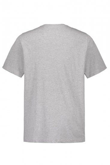 JP1880 702558 T-shirt con girocollo Grigio melange - Magliette - Magliette Uomo Taglie Forti