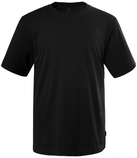 JP1880 702558 T-shirt con girocollo Nero - Magliette - Magliette Uomo Taglie Forti