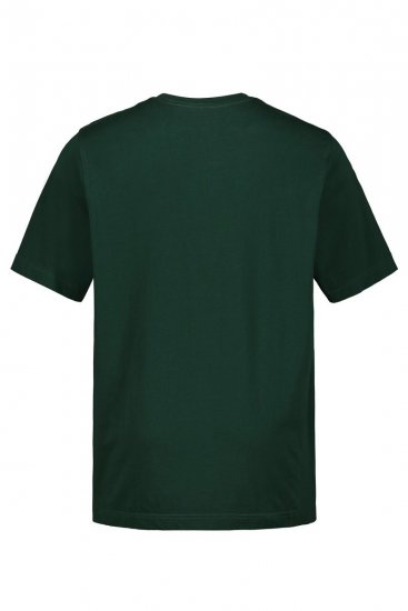 JP1880 702558 T-shirt con girocollo Verde scuro - Magliette - Magliette Uomo Taglie Forti