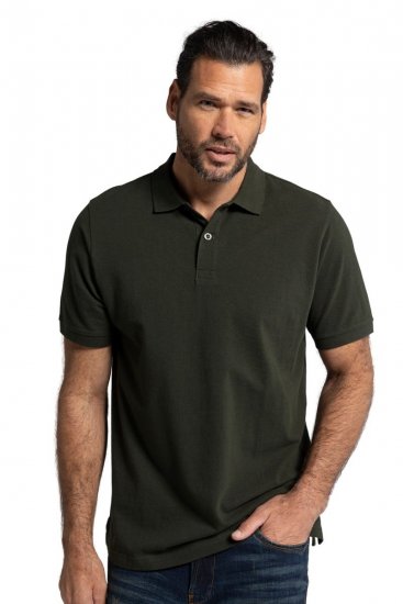 JP1880 702560 Polo Oliva scuro - Polo - Polo Uomo Taglie Forti