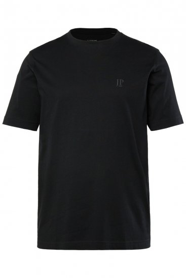 JP1880 702637 T-shirt con girocollo confezione da 2 Viola scuro/Nero - Magliette - Magliette Uomo Taglie Forti