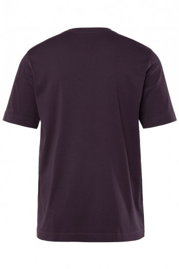 JP1880 702637 T-shirt con girocollo confezione da 2 Viola scuro/Nero - Magliette - Magliette Uomo Taglie Forti