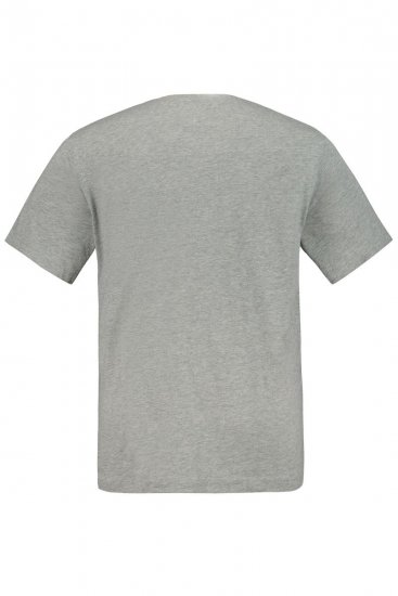 JP1880 702637 T-shirt con girocollo confezione da 2 Grigio melange - Magliette - Magliette Uomo Taglie Forti
