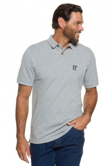 JP1880 704317 Polo confezione da 2 Blu scuro/Grigio melange - Polo - Polo Uomo Taglie Forti