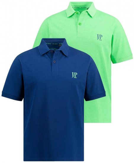 JP1880 704317 Polo confezione da 2 Blu profondo - Polo - Polo Uomo Taglie Forti