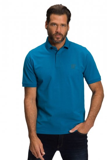 JP1880 704317 Polo confezione da 2 Blu turchese/Verde oliva - Polo - Polo Uomo Taglie Forti