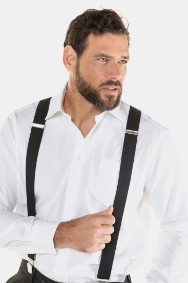 JP1880 705184 Bretelle Nero - Bretelle - 