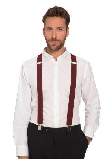 JP1880 705184 Bretelle Bordeaux - Bretelle - 