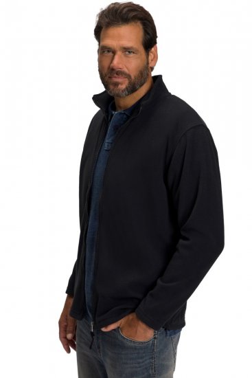 JP1880 705552 Giacca in pile con collo alto Nero - Abbigliamento sportivo & Outdoor - Abbigliamento Sportivo Uomo Taglie Forti