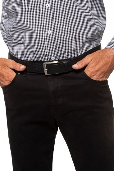 JP1880 706592 Cintura in pelle Nero - Accessori - Accessori per uomo