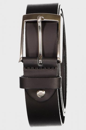 JP1880 706592 Cintura in pelle Nero - Accessori - Accessori per uomo