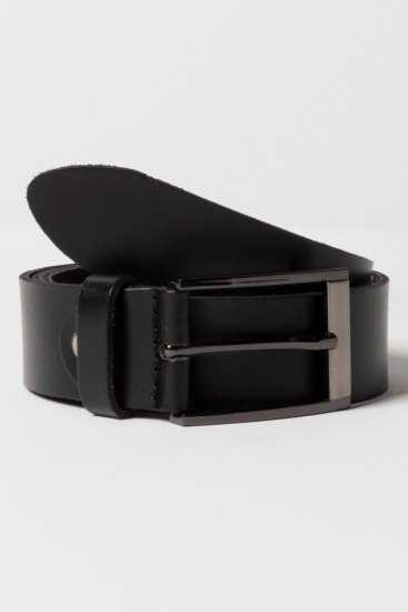 JP1880 707865 Cintura in pelle Nero - Accessori - Accessori per uomo