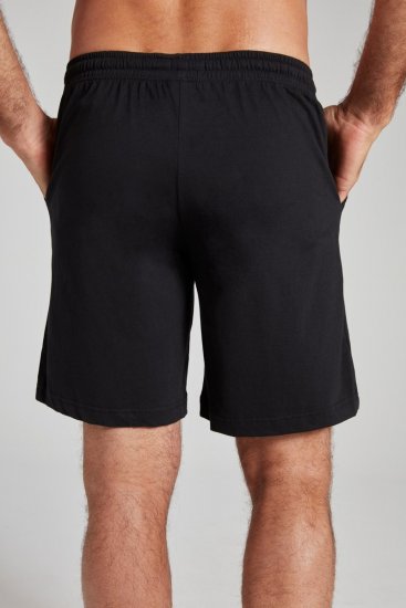 JP1880 Shorts Elastic Waistband Black - Pantaloni & pantaloncini tuta - Pantaloni Tuta Uomo Taglie Forti