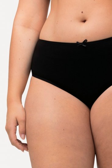 Ulla Popken 710201 Slip confezione da 5 Nero - Slip - 