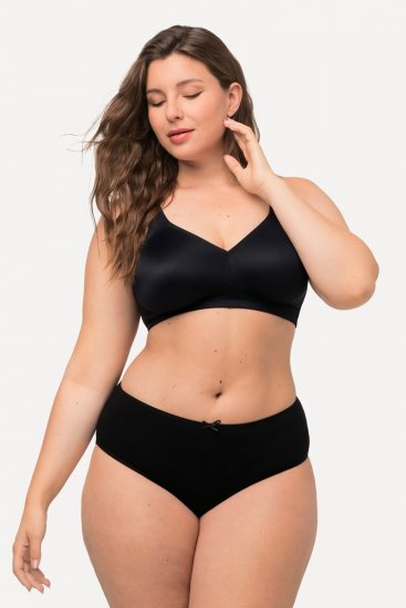Ulla Popken 710201 Slip confezione da 5 Nero - Slip - 