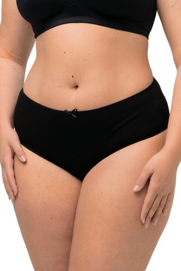 Ulla Popken 710201 Slip confezione da 5 Nero - Slip - 