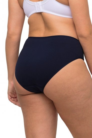 Ulla Popken 710201 Slip confezione da 5 Blu scuro - Slip - 