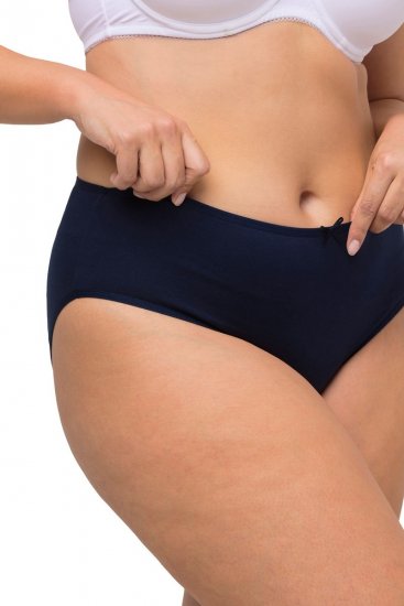 Ulla Popken 710201 Slip confezione da 5 Blu scuro - Slip - 