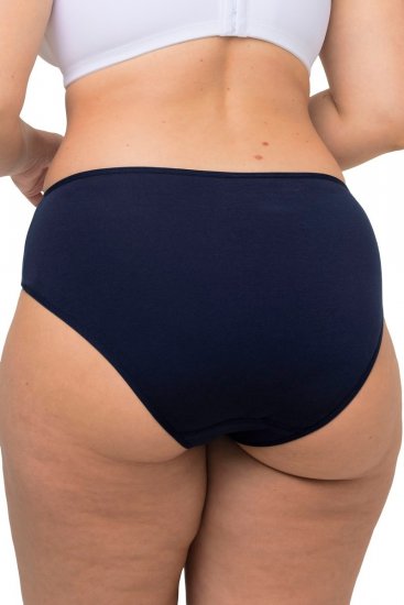 Ulla Popken 710201 Slip confezione da 5 Blu scuro - Slip - 