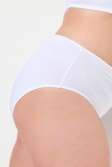 Ulla Popken 710201 Slip confezione da 5 Bianco - Slip - 